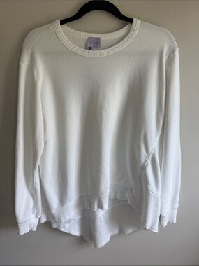 Wilt White Women's Lightweight Sweatshirt, size Small